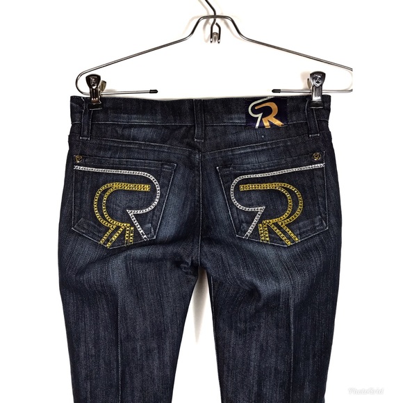 ROCK & REPUBLIC Kasandra Jeans Sz 24 $189! - Picture 5 of 8